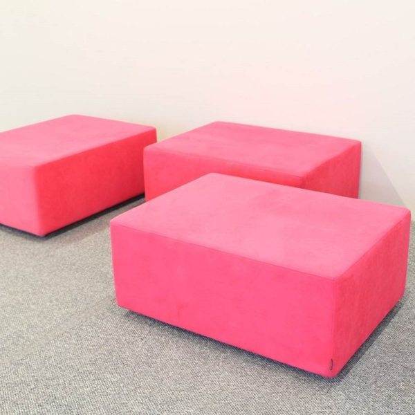 Ottoman Island Offecct Rosa och Grå