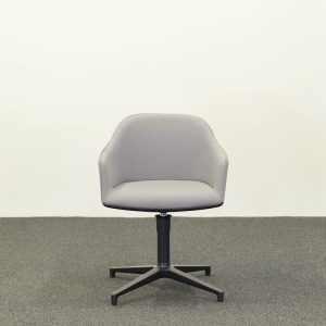 Mötesstol Softshell Chair Grå från Vitra