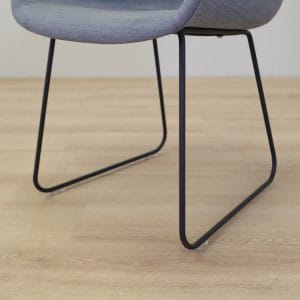 Stol Fiber Armchair Sled Base MUUTO